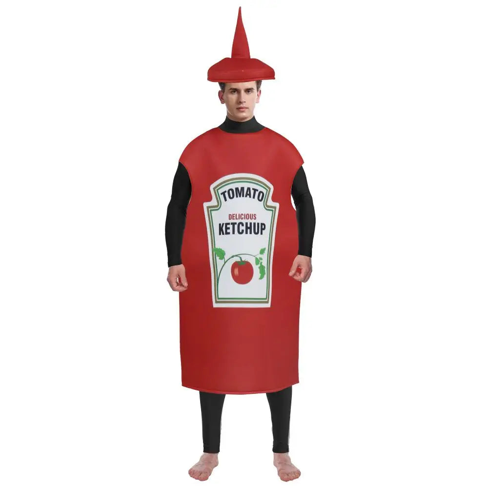 Adult Ketchup Costume