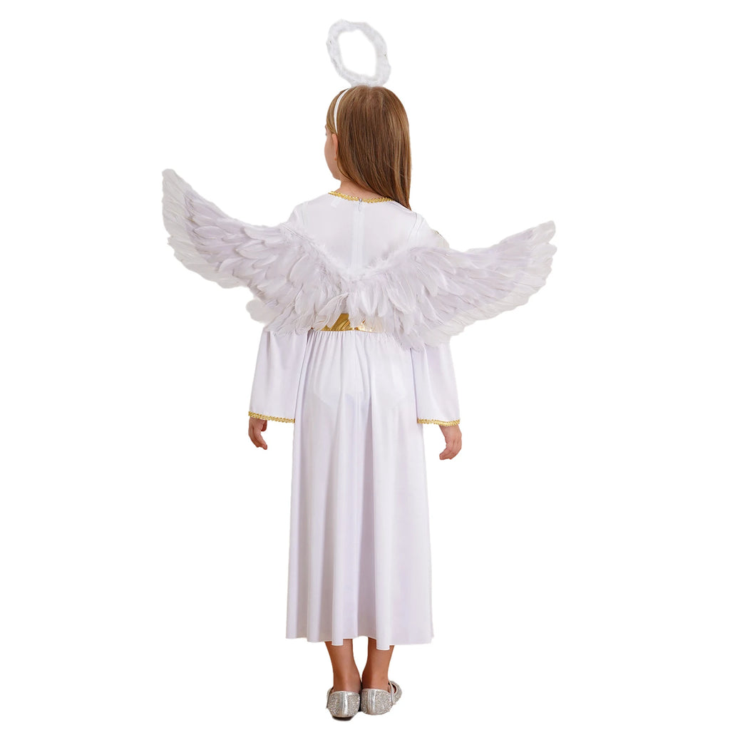 Girls Angel Costume 