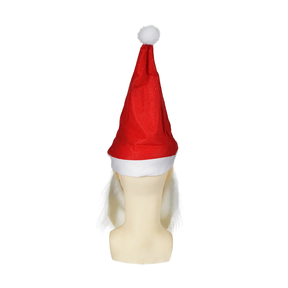 Adult Skeleton Santa Mask
