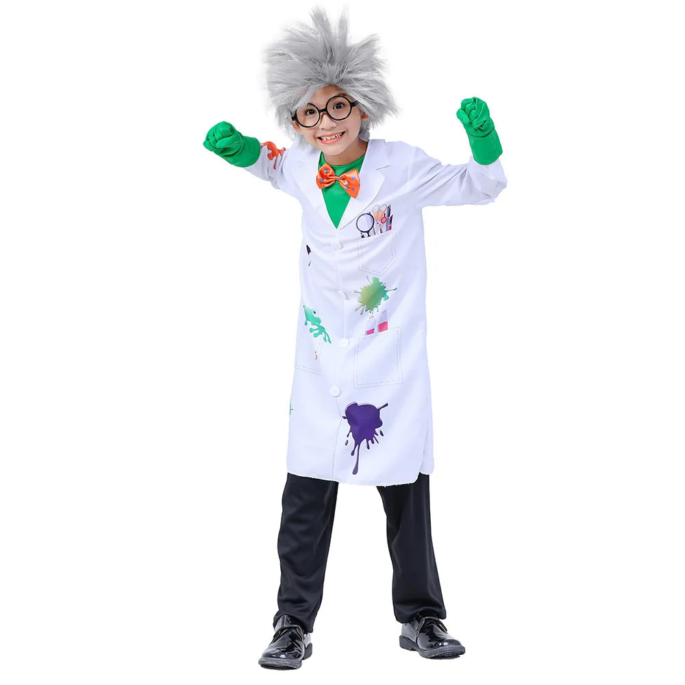 Kids Mad Scientist Costume