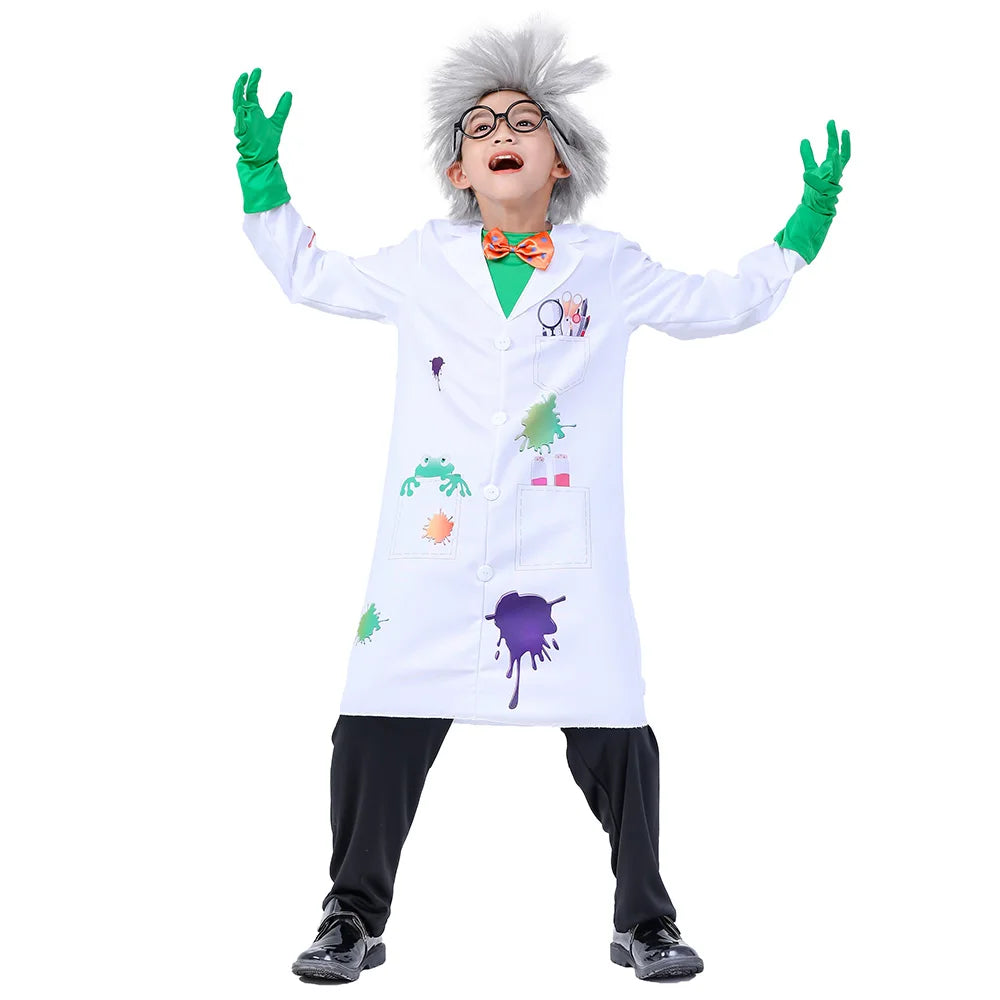 Kids Mad Scientist Costume