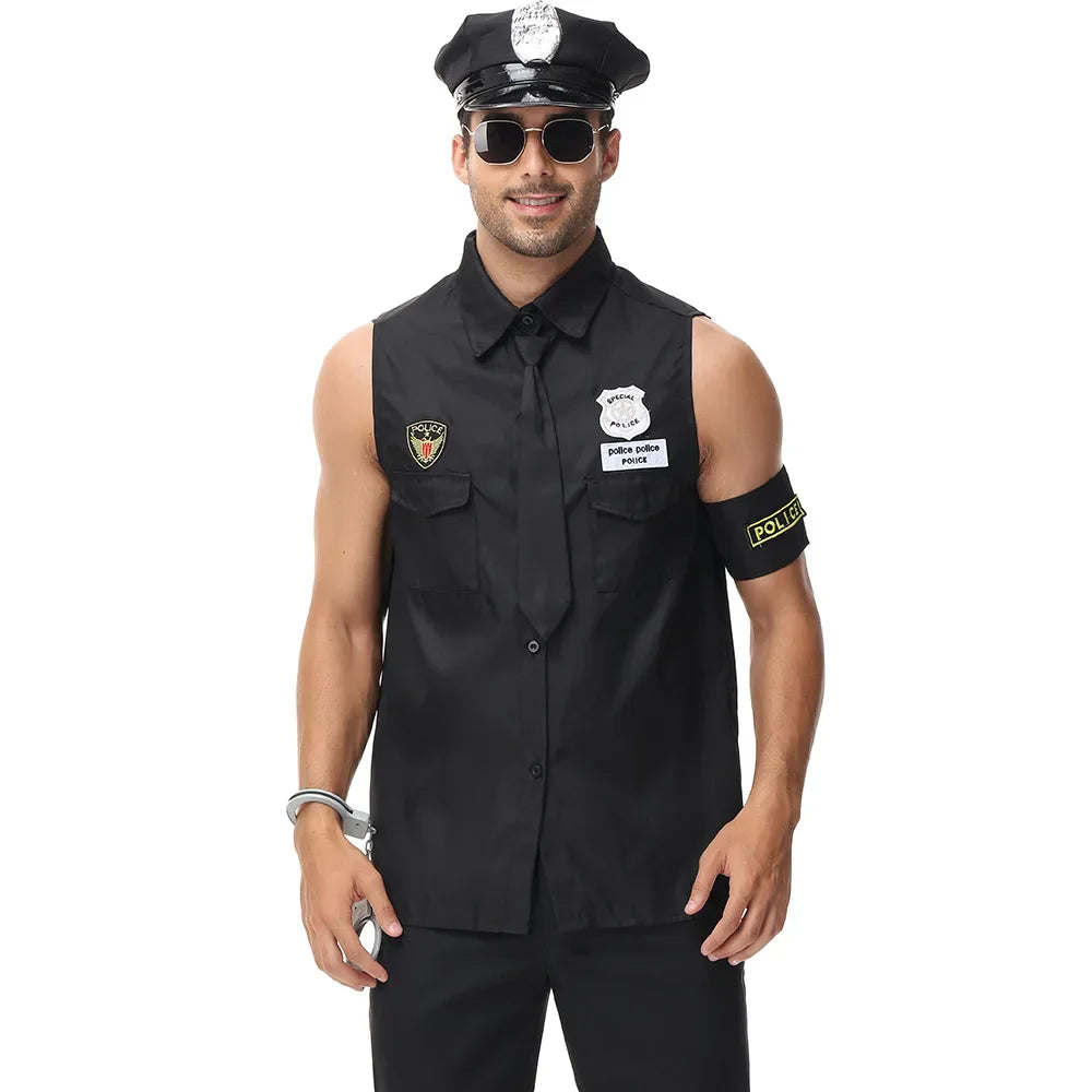 Mens Instant Policeman Kit