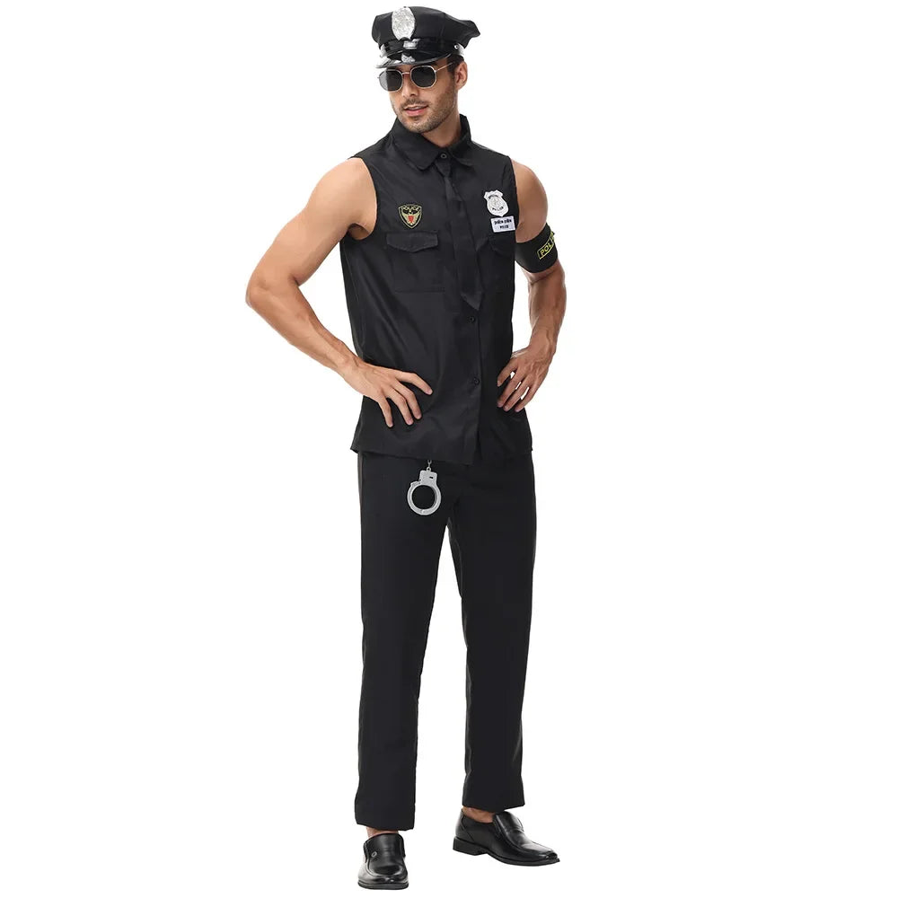 Mens Instant Policeman Kit