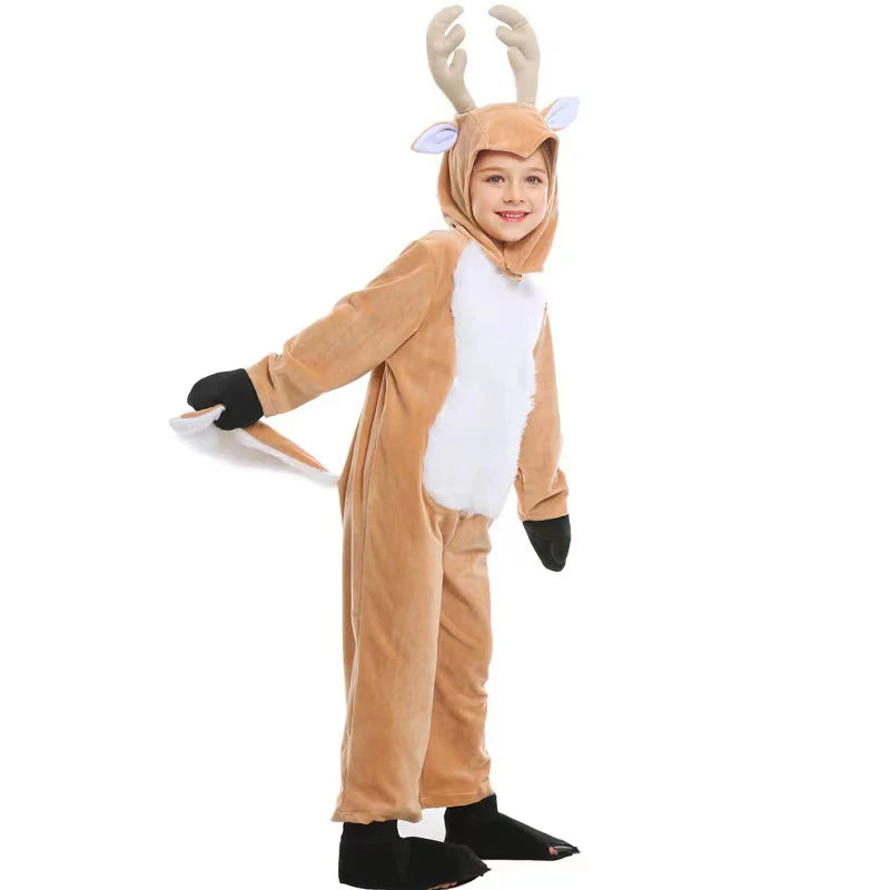 Kids Unisex Reindeer Costume